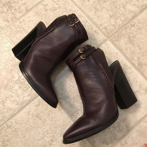 Alexander wang leather boots / booties